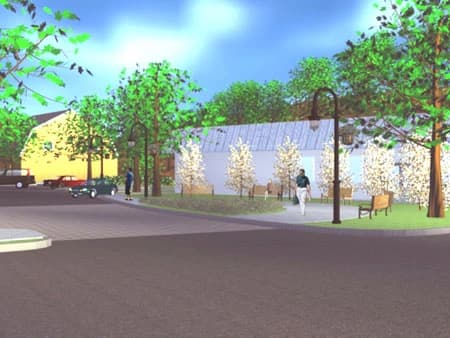 Respite in a new town center - Georgetown
